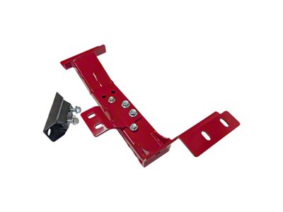 J&M 4L80/4L85 Transmission Crossmember; Red (98-02 Firebird)