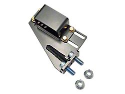J&M Adjustable Torque Arm Relocation Bracket for Modular Transmission Crossmember; Black (98-02 Firebird)