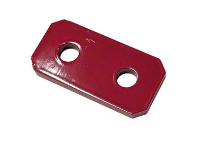 J&M T56 Magnum Transmission Crossmember Bracket; Red (98-02 Firebird)