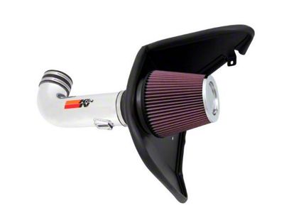 K&N Camaro Air Intake Kit, 4 Inch, Single Inlet, Passenger Side, Speed Density 1967-1969