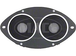Ken Harrison Speaker Assembly, w/ Dual 3.5 Speakers, 64-66Falcon