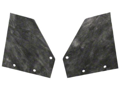 Kick Panel Insulation; Glues To Inside of Kick Panel (64-68 Mustang)