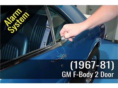 Klassic Keyless Alarm System with Keyless Entry (67-81 Firebird)