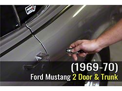 Klassic Keyless Keyless Entry System with Trunk Release (69-70 Mustang)