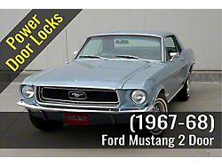 Klassic Keyless Power 2-Door Lock Add-On Hardware Kit (67-68 Mustang)