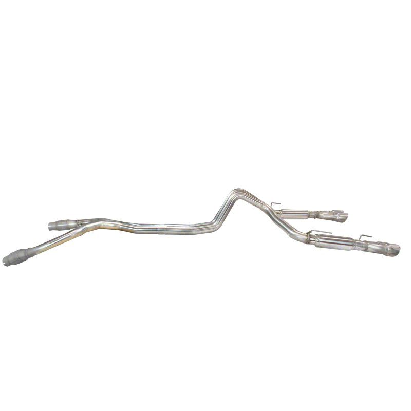 Kooks Ecklers 3-Inch GREEN Catted Header-Back Exhaust with Polished ...