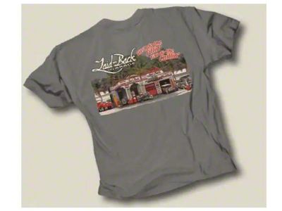 Laid Back Dream Garage T-Shirt, Grey