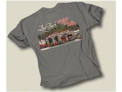 Laid Back Dream Garage T-Shirt, Grey