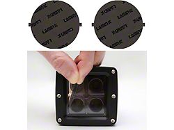 Lamin-X 5.75-Inch Round Headlight Covers; Gunsmoke (67-81 Camaro)