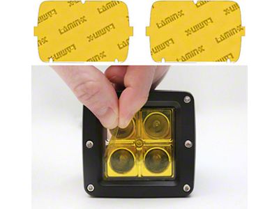 Lamin-X 5-Inch x 7-Inch Sealed Beam Headlight Covers; Tint (84-96 Corvette C4)