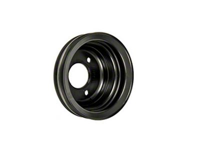 Late Great Chevy - Crankshaft Pulley, 396/325-350hp, Shallow Double Groove, 1969-1972