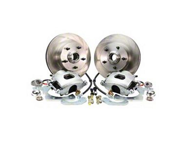 Late Great Chevy - Front Disc Brake Conversion Kit For Stock Spindles, Basic, Manual Brakes, 1965-1968