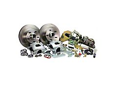 Late Great Chevy - Front Disc Brake Conversion Kit For Stock Spindles, Power Brakes (65-68 Biscayne; 65-68 Impala; 66-68 Caprice)