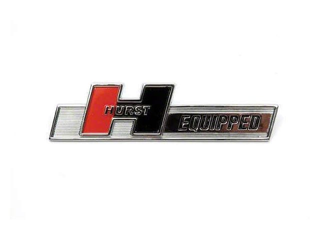 Late Great Chevy Hurst Equipped Emblem 1958-1981