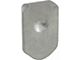 Late Great Chevy Inside Rear View Mirror Mounting Plate, 1958-1996