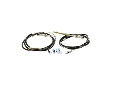 Late Great Chevy MP Brake Emergency Brake Cable Kit, 1958-1970