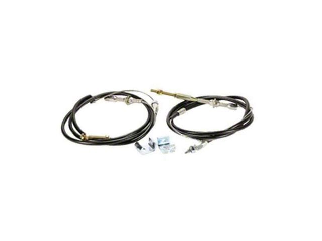 Late Great Chevy MP Brake Emergency Brake Cable Kit, 1958-1970