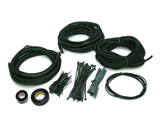 Late Great Chevy - PowerBraid Wiring Sleeves, Chassis Kit, 1958-1996