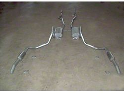 Dual Exhaust System, Small Block With Resonators, Except Station Wagon (65-68 Biscayne; 65-68 Impala; 66-68 Caprice)