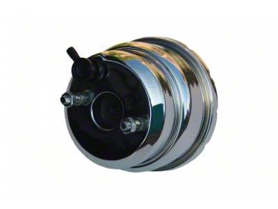 LEED Brakes 7-Inch Dual Power Brake Booster; Chrome Finish (70-81 Camaro)