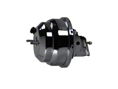 LEED Brakes 8-Inch Dual Power Brake Booster; Chrome Finish (70-81 Camaro)