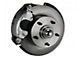 LEED Brakes Front Spindle Mount Disc Brake Conversion Kit with Vented Rotors; Zinc Plated Calipers (67-69 Camaro)