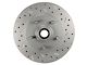 LEED Brakes Manual Front Disc Brake Conversion Kit with MaxGrip XDS Rotors and Side Mount Valve; Zinc Plated Calipers (67-69 Camaro w/ 4-Wheel Disc Brakes)