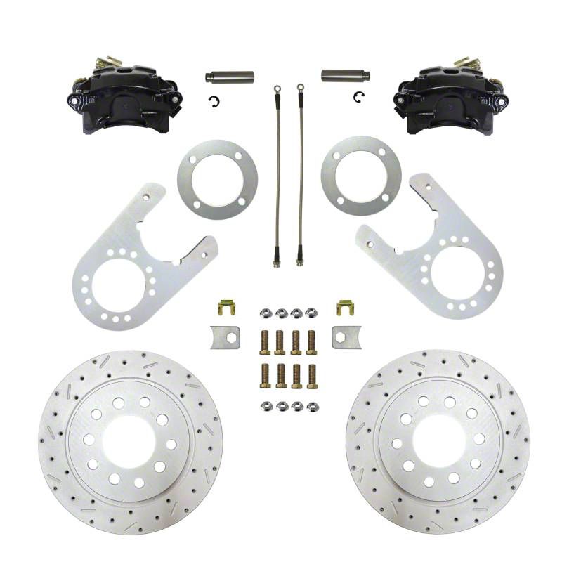 LEED Brakes Ecklers Rear Disc Brake Conversion Kit with MaxGrip XDS ...