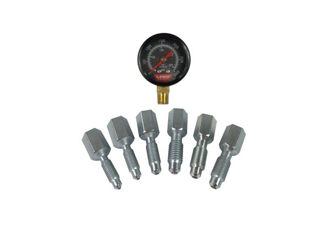 LEED Brakes Brake Pressure Gauge Kit