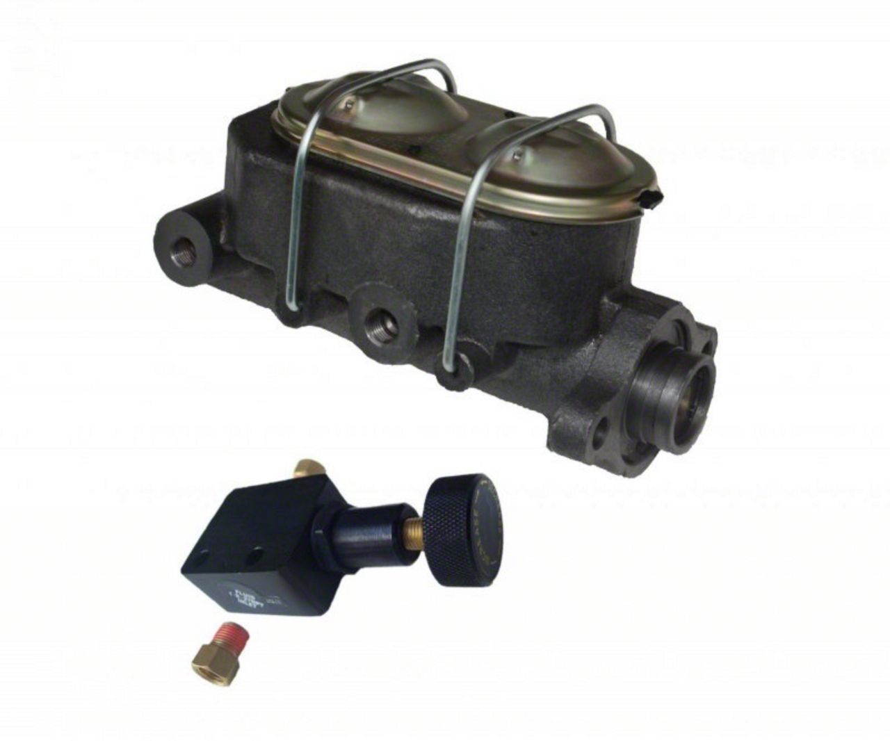 LEED Brakes Ecklers 1Inch Dual Bowl Master Cylinder with Adjustable
