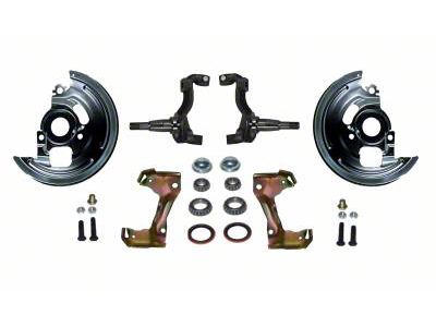 LEED Brakes Front Mini Spindle Mount Disc Brake Conversion Kit (67-69 Firebird)