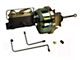 LEED Brakes 7-Inch Single Power Brake Booster with 1-Inch Dual Bore Master Cylinder and Lines; Zinc Finish (64-66 Mustang w/ Automatic Transmission, Front Disc & Rear Disc or Drum Brakes)