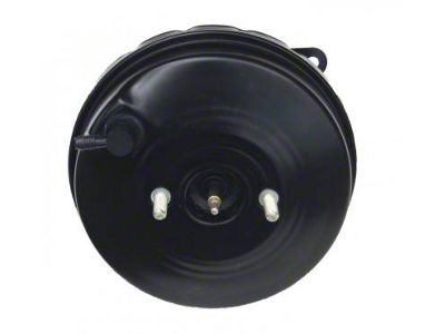 LEED Brakes 9-Inch Single Power Brake Booster with Bracket; Black Finish (67-70 Mustang w/ Automatic Transmission)