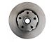 LEED Brakes Front Disc Brake Conversion Kit with Vented Rotors; Zinc Plated Calipers (71-73 Mustang w/ Front Drum Brakes)