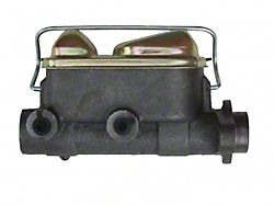LEED Brakes 1-Inch Dual Bore Master Cylinder; Natural Finish (67-72 Mustang)