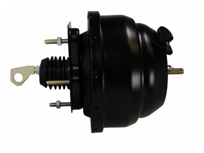 LEED Brakes 8-Inch Dual Power Brake Booster; Black Finish (67-70 Mustang)