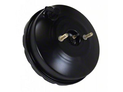 LEED Brakes 9-Inch Slimline Single Power Brake Booster; Black Finish (71-73 Mustang)