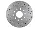 LEED Brakes Rear Disc Brake Conversion Kit with MaxGrip XDS Rotors for Ford 9-Inch Large Bearing Rear Axles; Zinc Plated Calipers (58-71 Thunderbird)