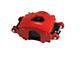 LEED Brakes Power Front Disc Brake Conversion Kit with Side Mount Valve and MaxGrip XDS Rotors; Red Calipers (55-57 150, 210, Bel Air, Nomad w/ Front Disc & Rear Drum Brakes)