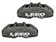 LEED Brakes MaxGrip Lite 4-Piston Power Front Disc Brake Conversion Kit with MaxGrip XDS Rotors; Anodized Calipers (64-66 V8 Mustang w/ Automatic Transmission & 5-Lug)