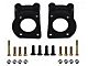 LEED Brakes MaxGrip Lite 4-Piston Power Front Disc Brake Conversion Kit with MaxGrip XDS Rotors; Anodized Calipers (71-73 Mustang w/ Front Drum Brakes)