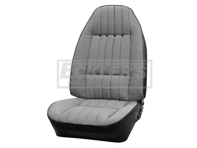 Legendary Auto Interiors, Front Bucket Seat Covers, Deluxe Cloth Style, Show Correct 303611 Camaro 1971