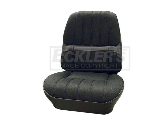 Legendary Auto Interiors, Front Buckets Seat Covers, Deluxe Cloth Style, Show Correct 303599 Camaro 1970