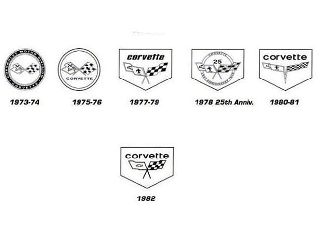 Legendary Auto Interiors Ltd Cargo Mat, Rubber, With Logos 25-00077 Corvette 1970-1982