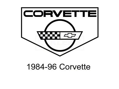 Legendary Auto Interiors Ltd Rubber Floor Mats, With C4 Logo 25-13662 Corvette 1984-1996