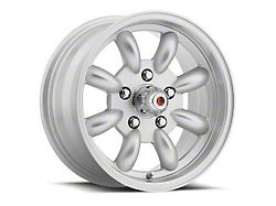 Legendary Wheel T/A 8-Spoke Alloy Silver Wheel; 15x7; 7mm Offset (66-71 Ranchero)