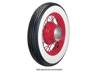 Lester Classic Wide Whitewall Bias Ply Tire (525/550R18)