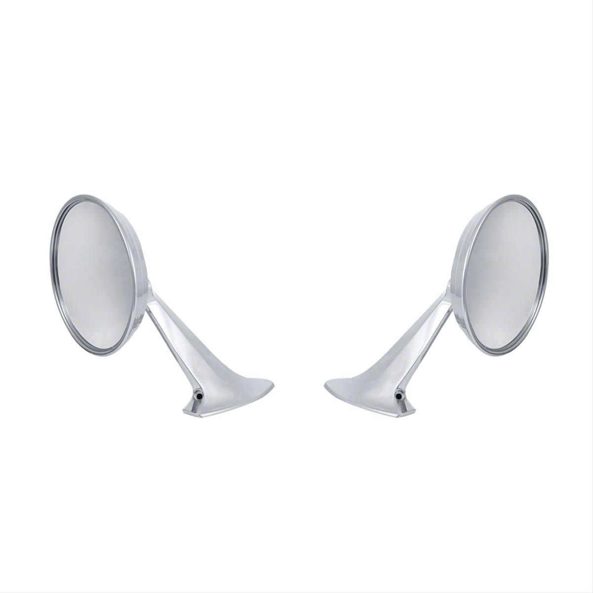 Ecklers Exterior Mirrors with Bow Tie Logo (6566 Biscayne, Caprice