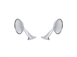 Exterior Mirrors with Bow Tie Logo (65-66 Biscayne, Caprice, Impala)