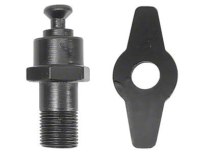 Front Drum Brake Anchor Bolt Pin with Butterfly Guide Plate (58-64 Biscayne, Impala)